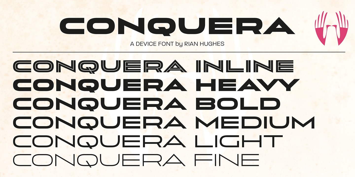 Conquera Bold Font preview